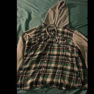 Firm Price Plus Size Hoodie